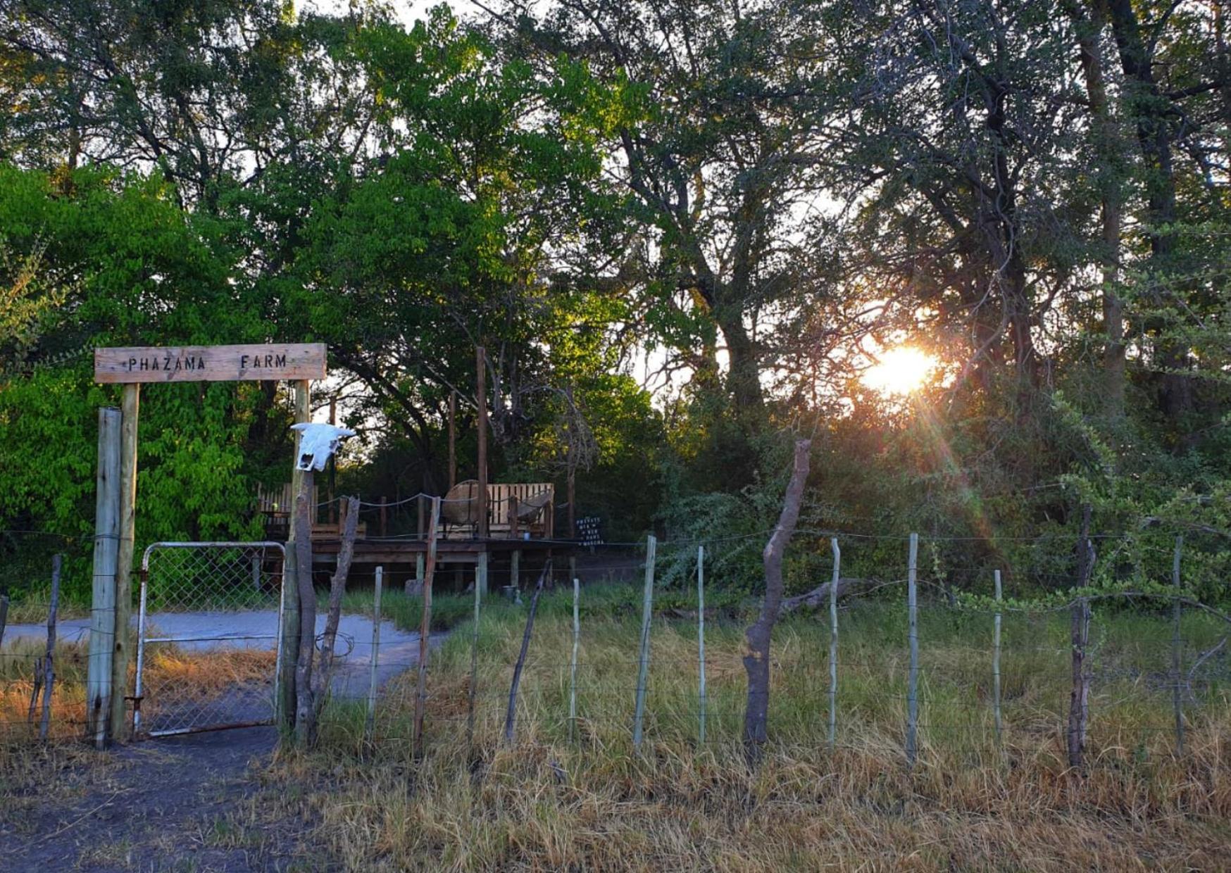 Phazama Farm Villa Maun Eksteriør billede